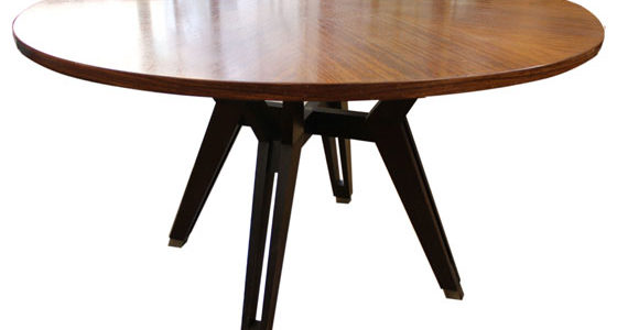 Ico Parisi rosewood dining table produced by MIM in 1960